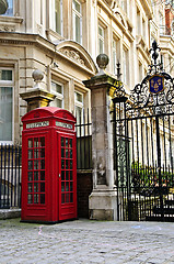 Image showing Telephone box in London