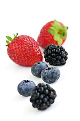 Image showing Assorted fresh berries