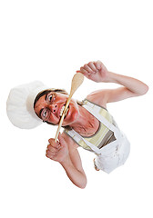 Image showing Mad chef