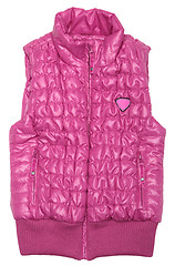Image showing Pink ski vest