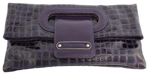 Image showing Little violet purse