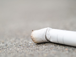 Image showing Cigarette Butt