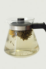 Image showing Lotus Flower Chinese tea