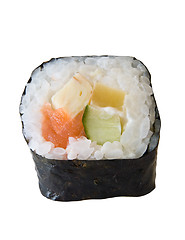 Image showing Roll of sushi