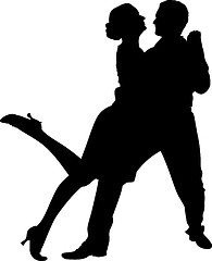 Image showing Couple dancing