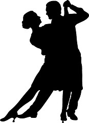 Image showing Couple dancing