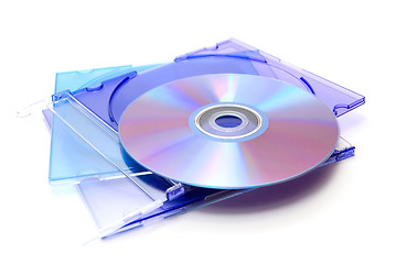 Image showing Cd and dvd disks