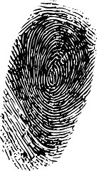 Image showing fingerprint