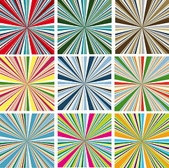 Image showing vector colorful backgrounds for design