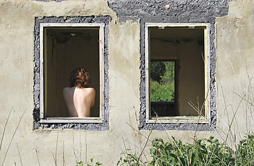 Image showing old ruined house