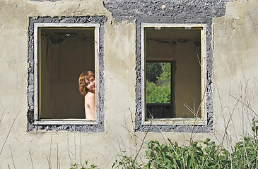 Image showing old ruined house