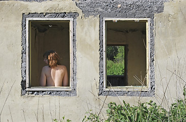 Image showing old ruined house