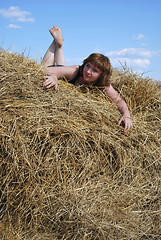 Image showing hay