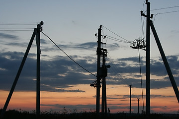 Image showing Pylons