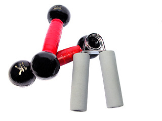 Image showing Force training tools over white background