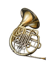 Image showing French horn