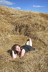 Image showing hay