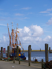 Image showing Harlesiel harbor