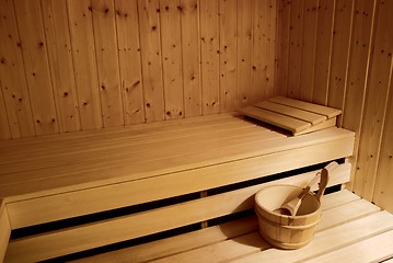 Image showing Sauna