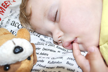 Image showing baby sleeping