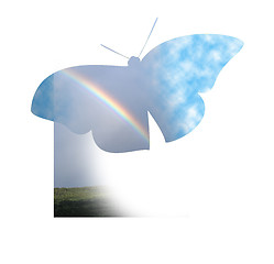 Image showing rainbow