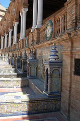 Image showing Seville - Plaza d'Espana