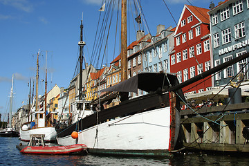 Image showing Nyhavn - Copenhagen, Denmark