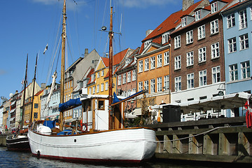 Image showing Nyhavn - Copenhagen, Denmark