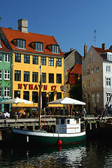 Image showing Nyhavn - Copenhagen, Denmark