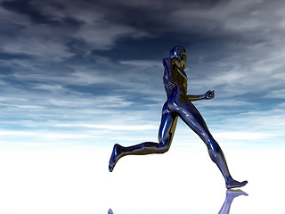 Image showing runner