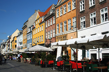 Image showing Nyhavn - Copenhagen, Denmark