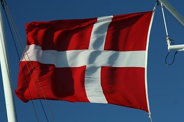 Image showing Danish flag