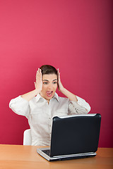 Image showing worried Businesswoman