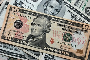 Image showing 10 US dollars