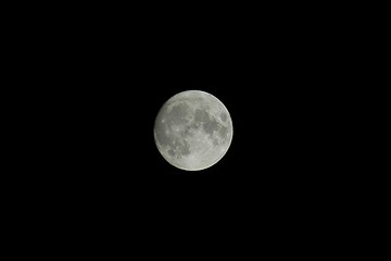 Image showing Full moon by night