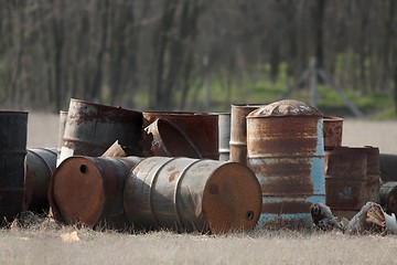 Image showing Barrels