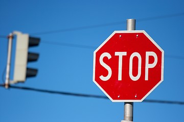 Image showing Stop