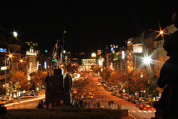 Image showing Prague in the night