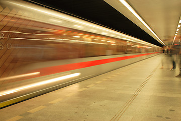 Image showing Prague subway