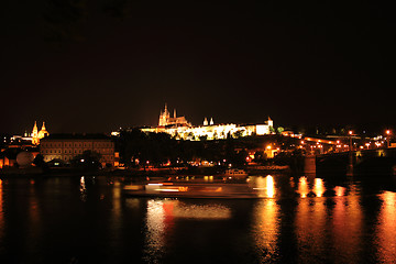 Image showing Prague in the night