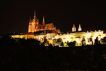 Image showing Prague in the night