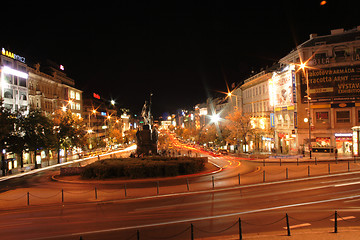 Image showing Prague in the night