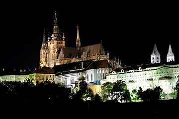 Image showing Prague in the night