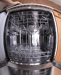 Image showing dishwasher machine 