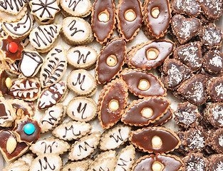 Image showing xmas cookies from czech republic
