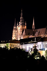 Image showing Prague in the night