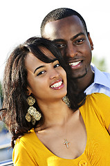 Image showing Portrait of happy couple