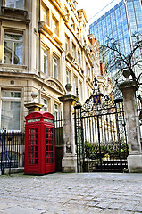 Image showing Telephone box in London