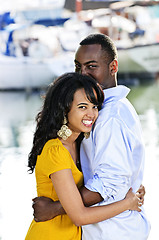 Image showing Happy couple embracing