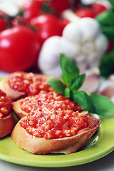 Image showing bruschetta